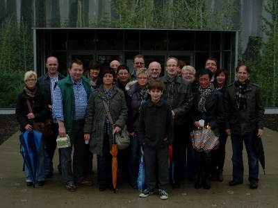 Gruppenfoto mit Herrn Mörsdorf und Sohn