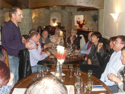 In Vino veritas, oder so was ähnliches.